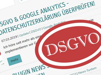 DSGVO & Google Analytics - Datenschutzerklärung