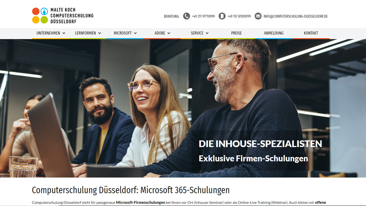 Excel Schulungen als Seminare und Webinare